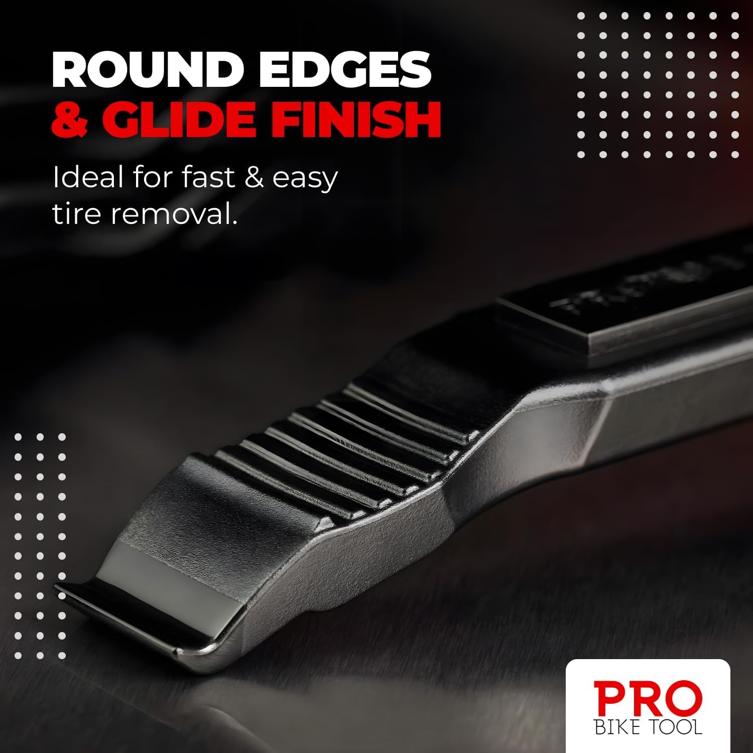 PRO Bike Tool Bicycle Tyre Levers 3 Pack – Strong & Long Lasting Tyre Removal Tool for Road or Mountain Bike Tyres
