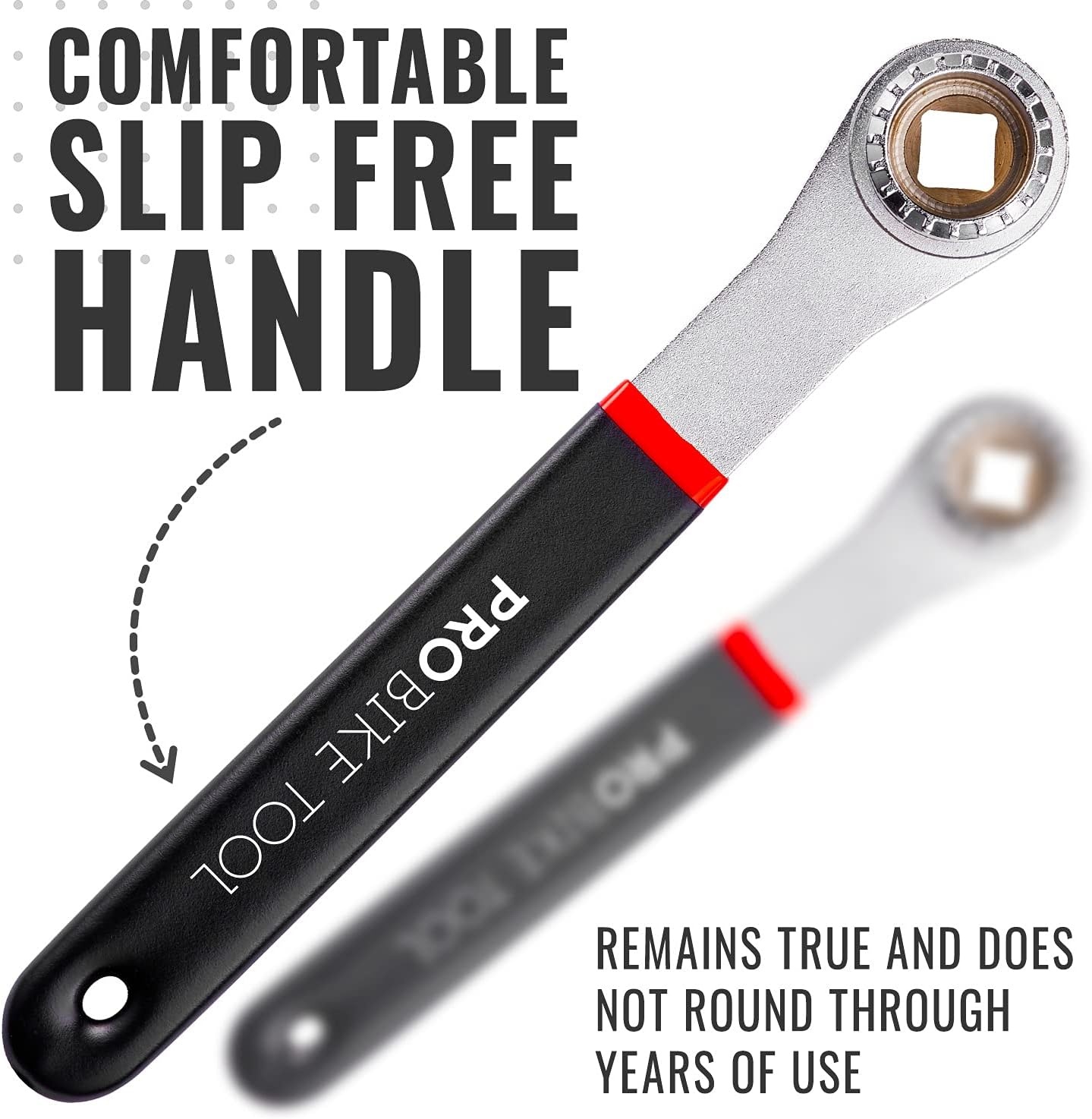 PRO BIKE TOOL Bottom Bracket Tool Compatible with Spline Type Bottom Brackets – for Removing Road and Mountain Bike Splined Bottom Brackets for Bicycle Repair and Maintenance