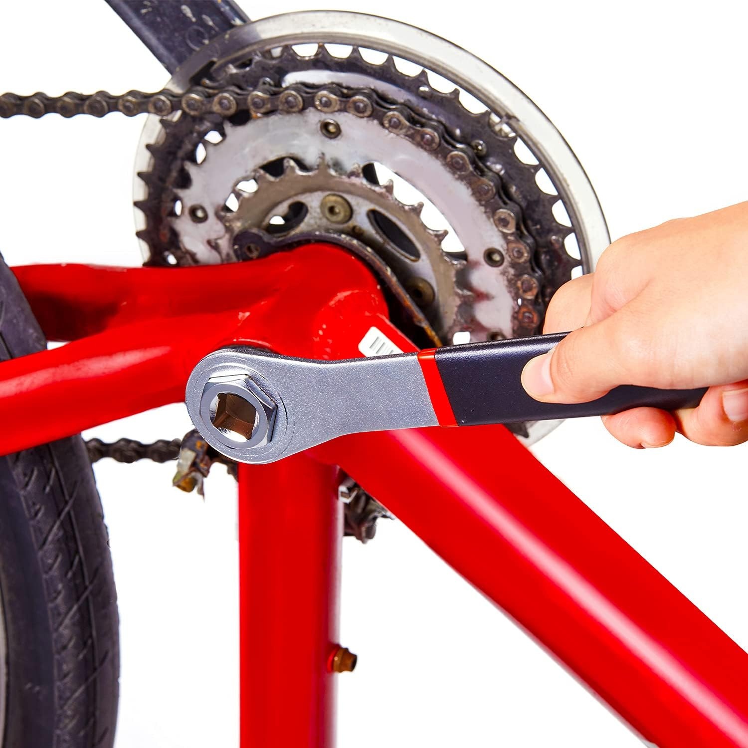 PRO BIKE TOOL Bottom Bracket Tool Compatible with Spline Type Bottom Brackets – for Removing Road and Mountain Bike Splined Bottom Brackets for Bicycle Repair and Maintenance