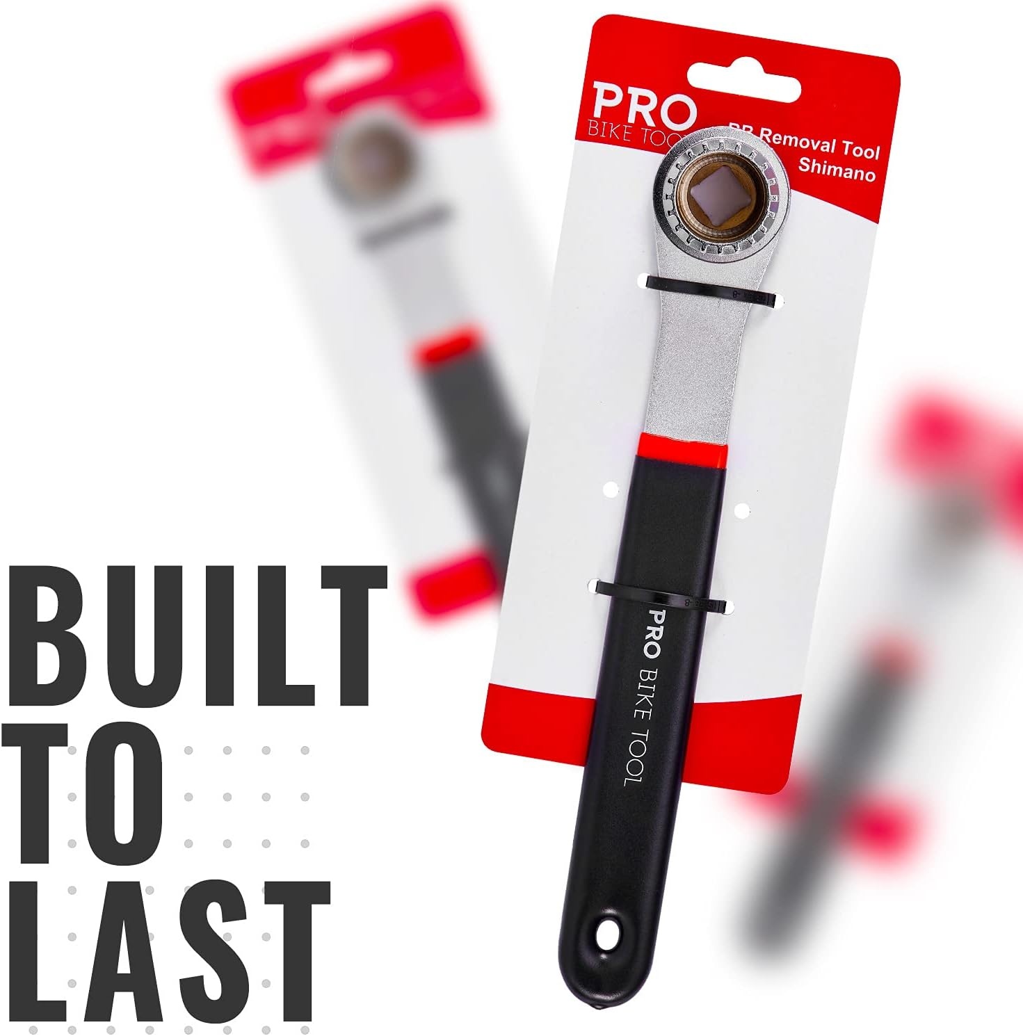 PRO BIKE TOOL Bottom Bracket Tool Compatible with Spline Type Bottom Brackets – for Removing Road and Mountain Bike Splined Bottom Brackets for Bicycle Repair and Maintenance