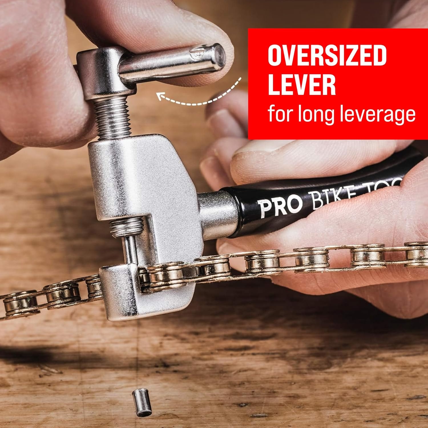 Chain Tool 1 to 12 Speed, Reliable and Hardwearing Breaker for Chain Link Break and Removal, Shop Quality Bike Repair for Road and Mountain Bikes, Easy Splitter