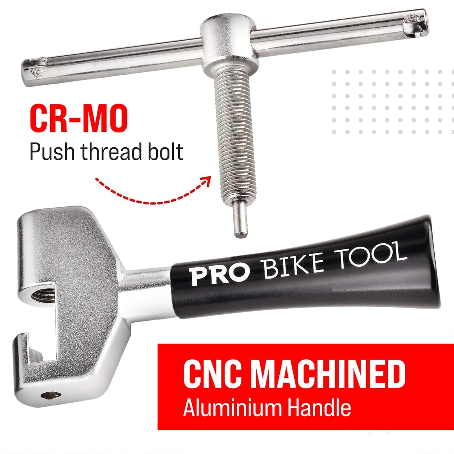 Chain Tool 1 to 12 Speed, Reliable and Hardwearing Breaker for Chain Link Break and Removal, Shop Quality Bike Repair for Road and Mountain Bikes, Easy Splitter
