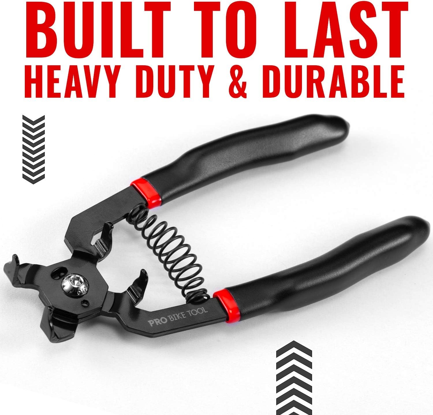 PRO BIKE TOOL 2-in-1 Master Link Pliers – Chain Link Replacement – All Speed Chains – Quick Release for Road & MTB