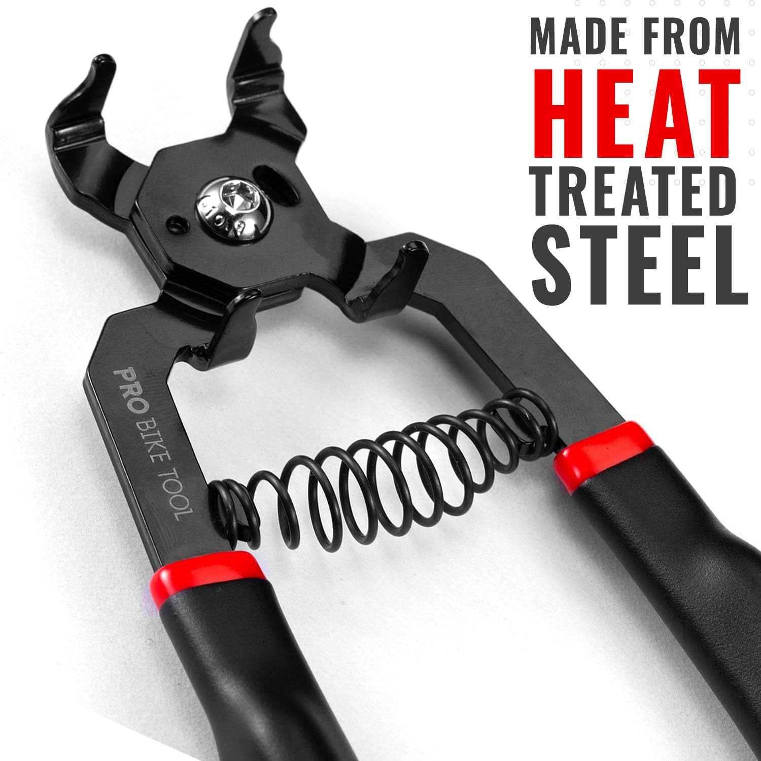 PRO BIKE TOOL 2-in-1 Master Link Pliers – Chain Link Replacement – All Speed Chains – Quick Release for Road & MTB