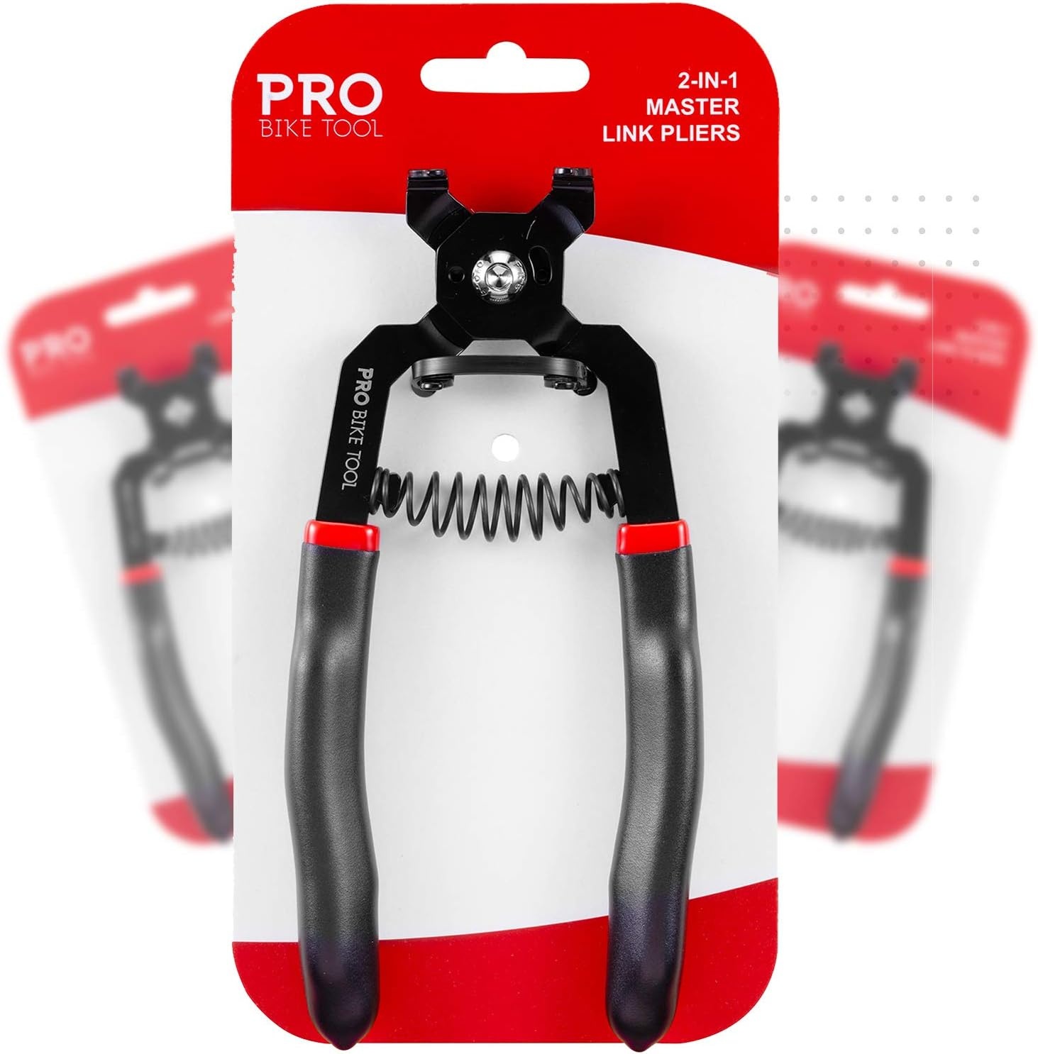 PRO BIKE TOOL 2-in-1 Master Link Pliers – Chain Link Replacement – All Speed Chains – Quick Release for Road & MTB