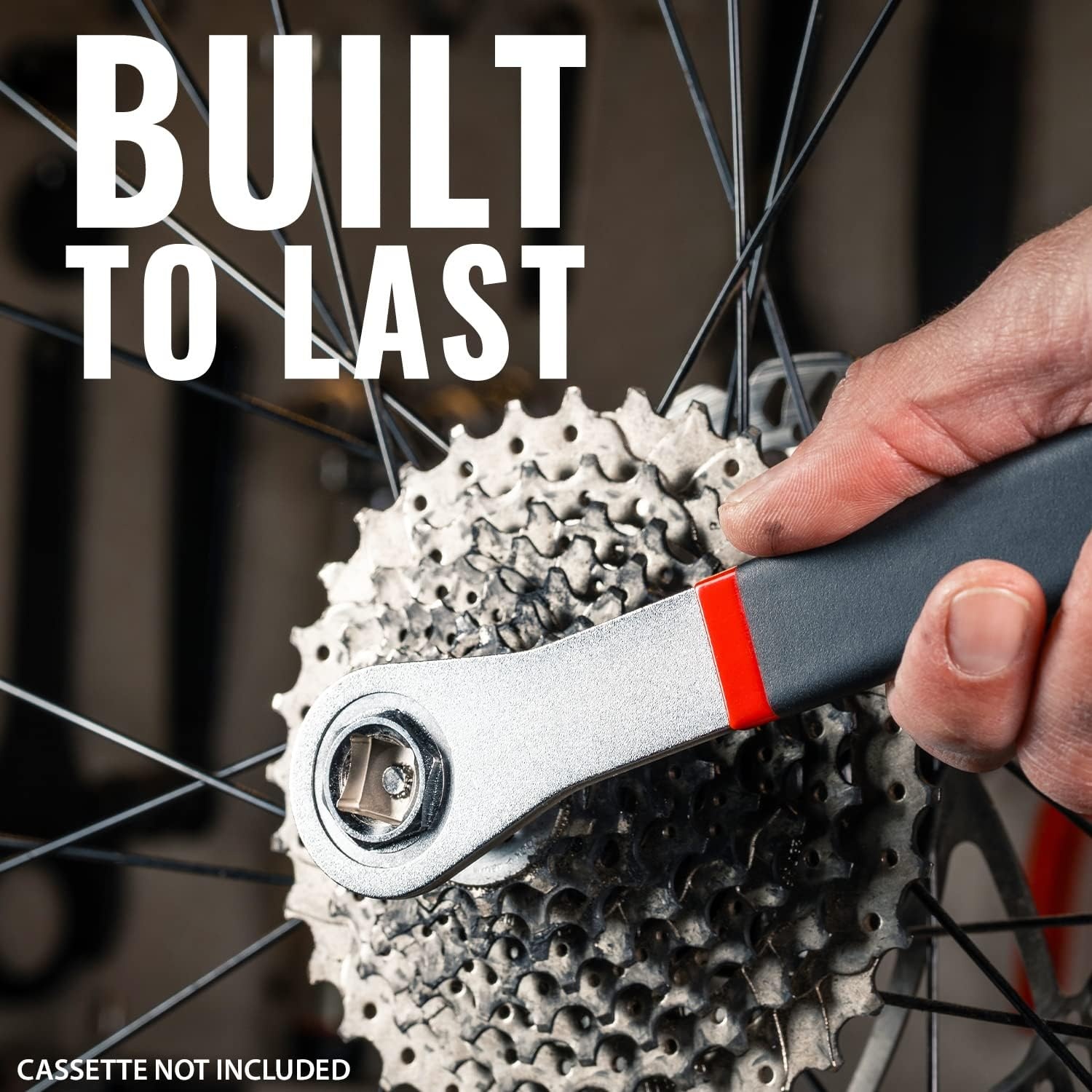 PRO BIKE TOOL Cassette Lock Ring Tool for Shimano & SRAM Cassettes for Bicycle Repair & Maintenance – for Road or Mountain Bikes – Bike Cassette Removal Tool