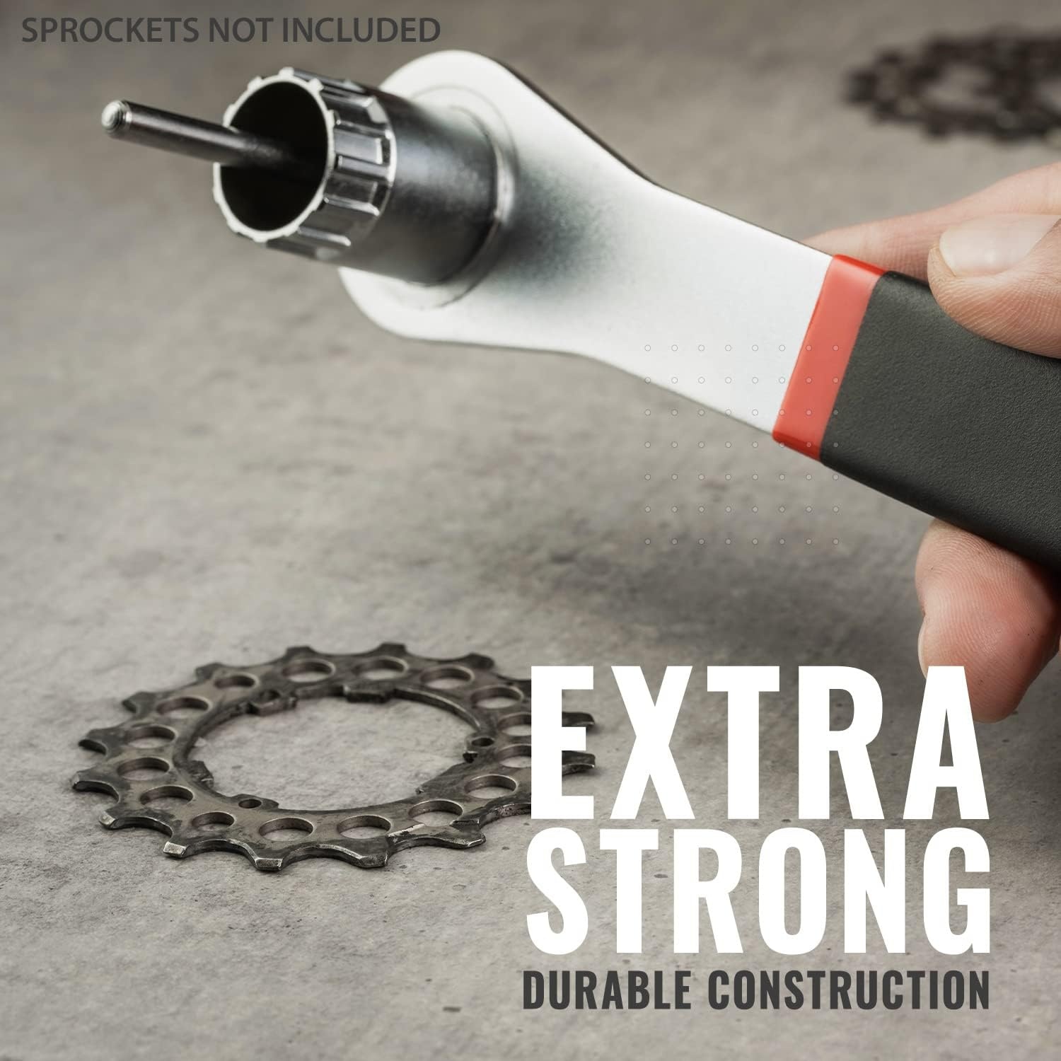 PRO BIKE TOOL Cassette Lock Ring Tool for Shimano & SRAM Cassettes for Bicycle Repair & Maintenance – for Road or Mountain Bikes – Bike Cassette Removal Tool