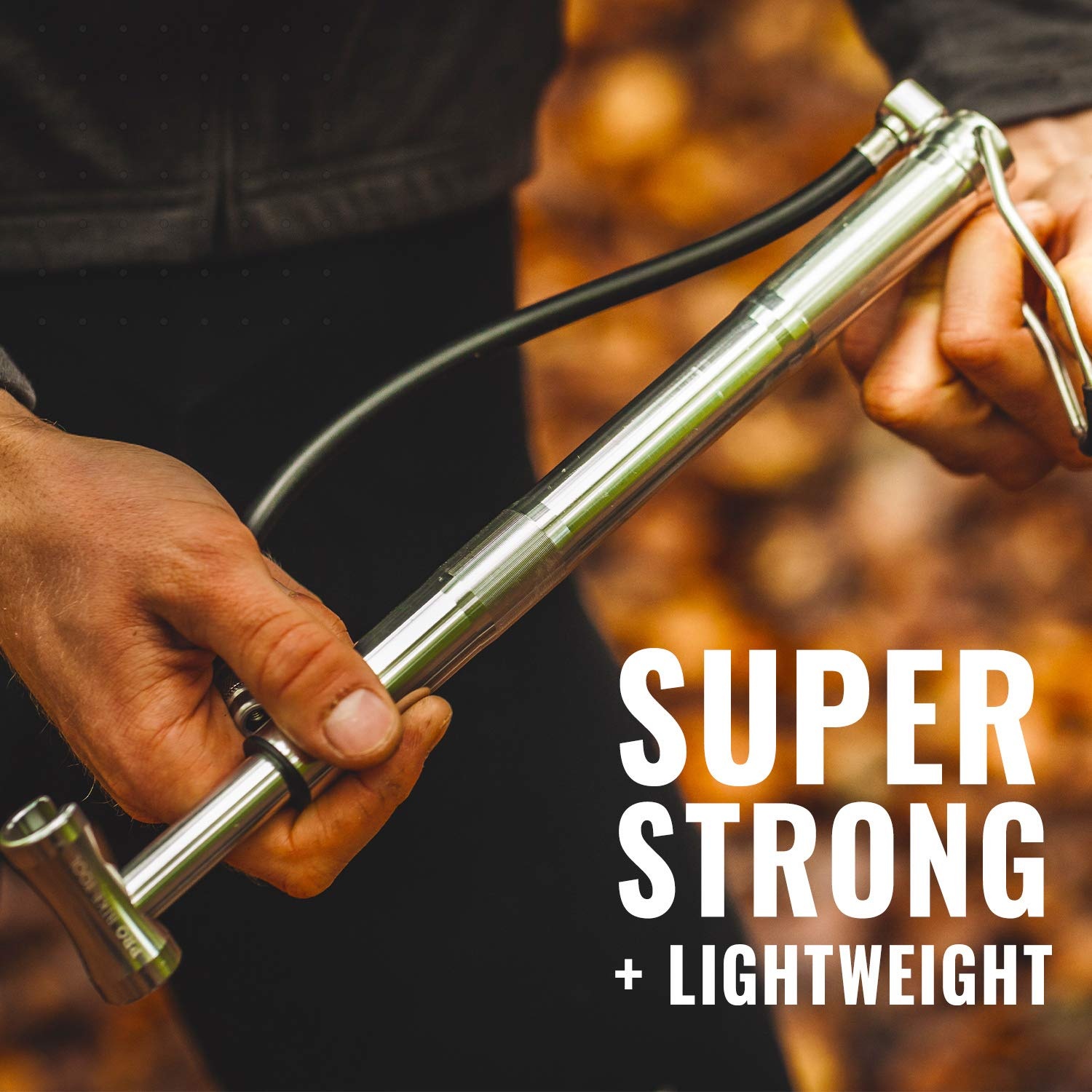 Mini Floor Bike Pump, Super Fast Tire Inflation, Secure Presta and Schrader Valve Connection. High Pressure Bicycle Pump with Stabilizing Foot Peg for Road, Mountain, Touring, Hybrid and Fat Tires